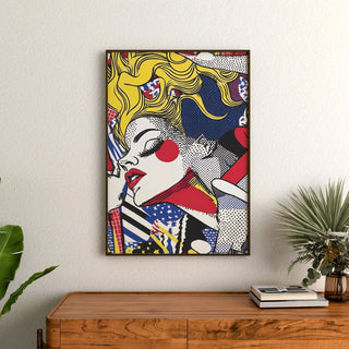 Manifesto Pop Art, intitolato - Bellezza in Movimento