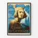 Poster vintage "Vieni in Germania" con statua e paesaggio tedesco