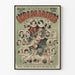 Poster vintage del concerto Ambassadeurs