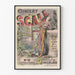 Poster Vintage Concerto La Scala Boulevard de Strasbourg