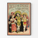 Poster vintage Concerto dell'Orologio Champs-Élysées Frères Mortimer
