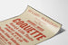 Poster vintage Teatro Coquette Raleigh Little Theatre