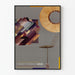 Poster decorativo artigianato americano contemporaneo
