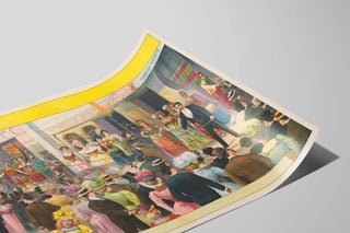 crowds-at-a-circus-sideshow-viewing-women-and-some-men-dressed-in-costumes-of-foreign-lands