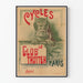 Poster vintage Cycles Le Glob'Trotter Paris