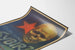 Poster murale retrò Sybir - Teschio e stella rossa