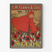 Poster rétro D.M. Ferry & Co's Seeds Standard