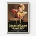 Poster vintage del film Daddy con bambino e spaghetti