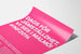 Poster Dags För Jämställdhet Malmö 2014 - Poster Feminista Rosa