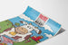 Poster vintage Dairy Pride Ice Cream Vache Souriante