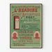 Poster vintage L'Héadine Friction Antiseptique per saloni di parrucchieri