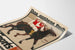 Poster vintage Das Goldene Buch des Sports con cavalieri a cavallo