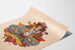 Poster vintage Blason des Lithographes et Imprimeurs sur Pierre