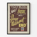 Poster vintage del teatro « Days Without End » di Eugene O'Neill