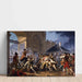 Riproduzione del dipinto di quadro storico - L'affare di Nancy di Jean-Joseph Weerts