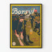 Poster pubblicitario vintage Borsyl - Polvere antitraspirante
