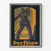 Poster vintage Der Dias - Illustrazione militare tedesca