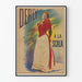 Poster vintage Derly alla Scala di L. Mayet