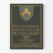 Poster Art Déco Esposizione d'Arte Nazionale Düsseldorf 1907