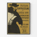 Poster vintage esposizione tedesca Lipsia 1899