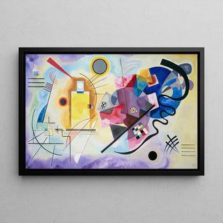Giallo Rosso Blu - Wassily Kandinsky | Stampa d'arte Quadro Decorazione murale poster copia