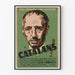 Poster vintage evento antifascista catalano