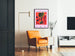 Poster artistico contemporaneo Melanoma diagnosi e trattamento