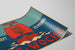 Poster vintage Die Woche au voilier rouge — vista dell’opera