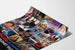 Poster vintage Discover America - Promozione Worldnet Television