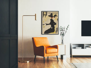 Poster vintage Divan Japonais decorazione murale elegante