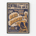 Poster musicale vintage Dixie a Broadway