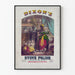 Poster vintage Dixon's Stove Polish per decorazione murale artigianale