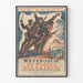 Poster di reclutamento militare polacco vintage