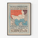 Poster Mappa Storica della Questione Orientale con Paesi dell'Europa dell'Est