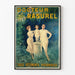 Poster vintage Docteur Rasurel biancheria intima igienica