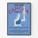 Poster vintage contro il cancro - Non temete, combattetelo