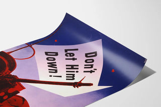 Poster militare vintage « Non deluderlo »