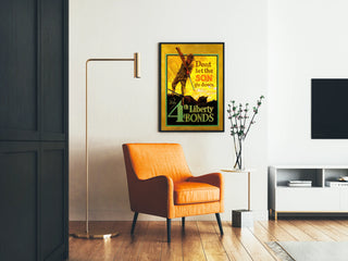 Poster vintage militare 4th Liberty Bonds
