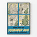 Poster vintage della campagna anti-spreco 'Don't Take the Squander Bug'