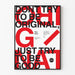 Poster Citazione Ispiratrice Paul Rand in Tipografia Moderna