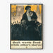Poster vintage sensibilizzazione allo spreco alimentare