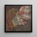 Pranzo con Annette e sua nonna - Édouard Vuillard — quadro incorniciato alla parete