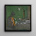 Madame Hessel nel suo camerino da toilette - Édouard Vuillard — quadro incorniciato alla parete