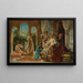 Alla servizio della favorita - Édouard Frédéric Wilhelm Richter — quadro incorniciato alla parete