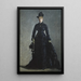 Una donna parigina - Édouard Manet — quadro incorniciato alla parete