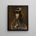 Berthe Morisot - Édouard Manet — quadro incorniciato alla parete