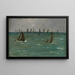 Bateaux a Berck-sur-Mer - Édouard Manet — quadro incorniciato alla parete