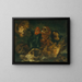 Copia d'après Il Ratto di Dante - Édouard Manet — quadro incorniciato alla parete