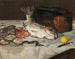 Natura morta con pesci - Édouard Manet — vista dell’opera