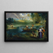 Pesca - Édouard Manet — quadro incorniciato alla parete